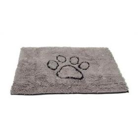 DIRTY DOG DOORMAT MEDIUM - GREY