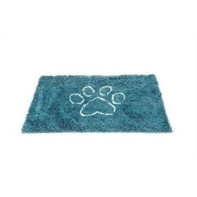 DIRTY DOG DOORMAT LG.-PAC. BLUE