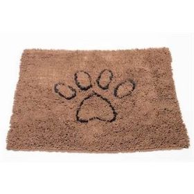 DIRTY DOG DOORMAT LARGE - BROWN