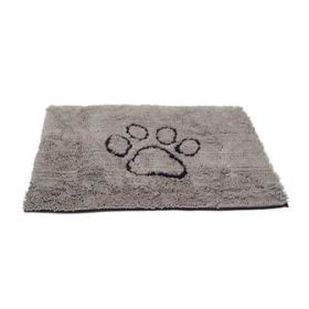 DIRTY DOG DOORMAT LARGE - GREY