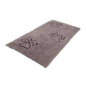 DIRTY DOG DOORMAT RUNNER GREY