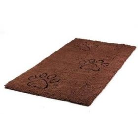 DIRTY DOG DOORMAT RUNNER BROWN