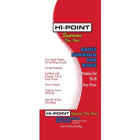 HI POINT SUPREME  26/18  50#