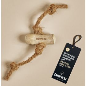 COFFEE WOOD/COCO ROPE CHW - SM 15 CT