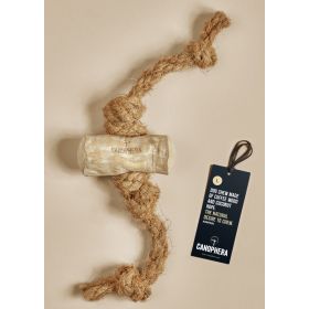 COFFEE WOOD/COCO ROPE CHW - LG 6 CT