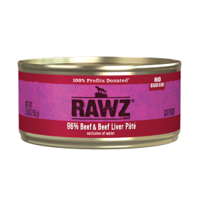 RAWZ 96% BF/ LIVER CAT 24/5.5 OZ
