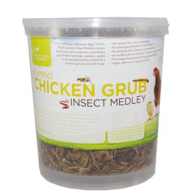 GRMT CHKN GRUB:INSECT MEDLY 14OZ